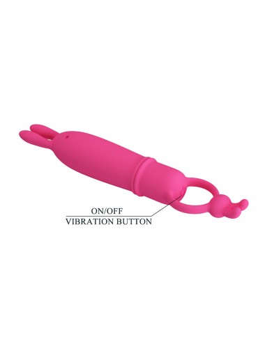 PRETTY LOVE - DELIA RABBIT VIBRATOR MIT WIDERSTANDSRING
