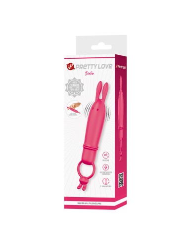 PRETTY LOVE - DELIA RABBIT VIBRATOR MIT WIDERSTANDSRING
