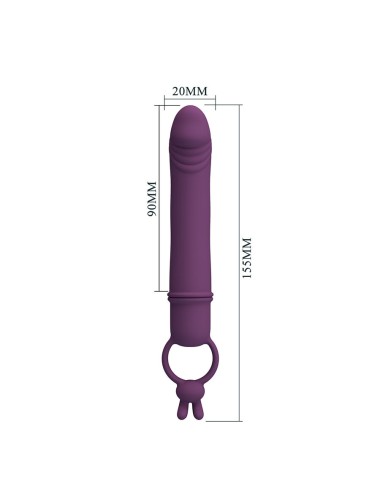 PRETTY LOVE - CORA VIBRATOR PENISFORM MIT WIDERSTANDSRING