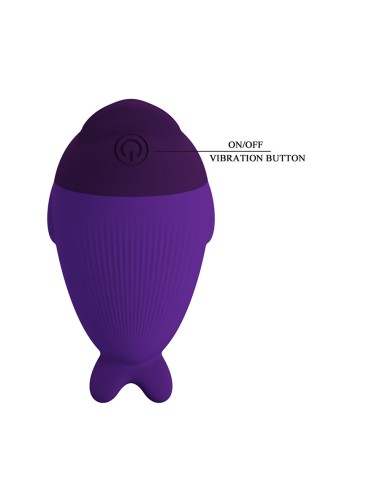 PRETTY LOVE - DOLPHIN MINI VIBRATOR MIT CLIP