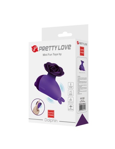 PRETTY LOVE - DOLPHIN MINI VIBRATOR MIT CLIP