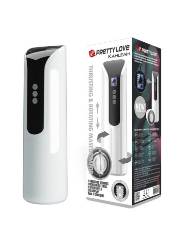 PRETTY LOVE - KAHLEAH MASTURBATOR MIT DRUCK- UND ROTATIONSFUNKTION