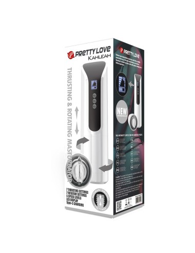 PRETTY LOVE - KAHLEAH MASTURBATOR MIT DRUCK- UND ROTATIONSFUNKTION