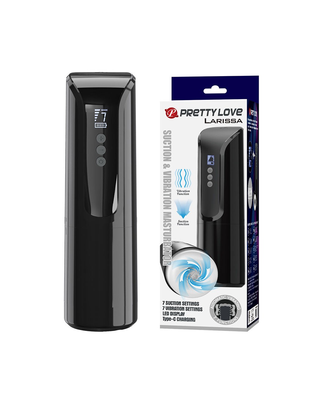 PRETTY LOVE - LARISSA VIBRATIONS-SAUGMASTURBATOR