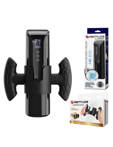 PRETTY LOVE - LARISSA SAUGFUSSTROMBATOR MIT VIBRATION + UNTERSTÜTZUNG