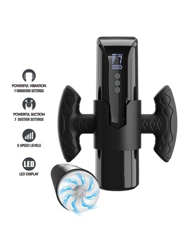 PRETTY LOVE - LARISSA SAUGFUSSTROMBATOR MIT VIBRATION + UNTERSTÜTZUNG