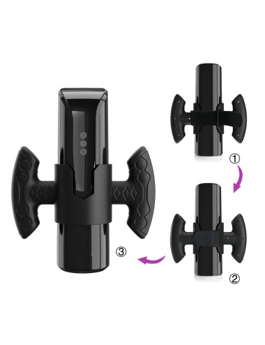 PRETTY LOVE - LARISSA SAUGFUSSTROMBATOR MIT VIBRATION + UNTERSTÜTZUNG