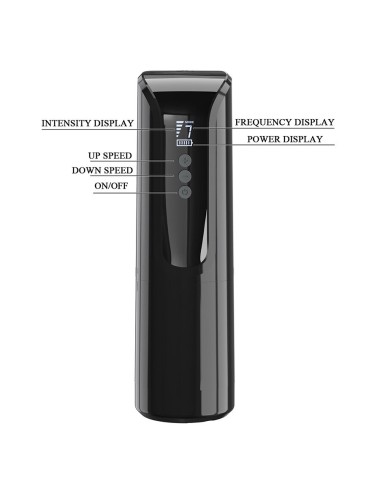 PRETTY LOVE - LARISSA SAUGFUSSTROMBATOR MIT VIBRATION + UNTERSTÜTZUNG