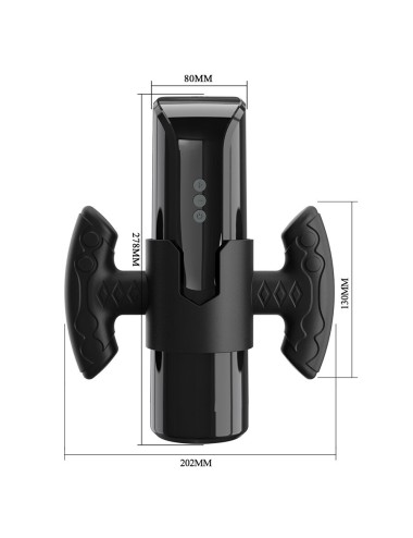 PRETTY LOVE - LARISSA SAUGFUSSTROMBATOR MIT VIBRATION + UNTERSTÜTZUNG