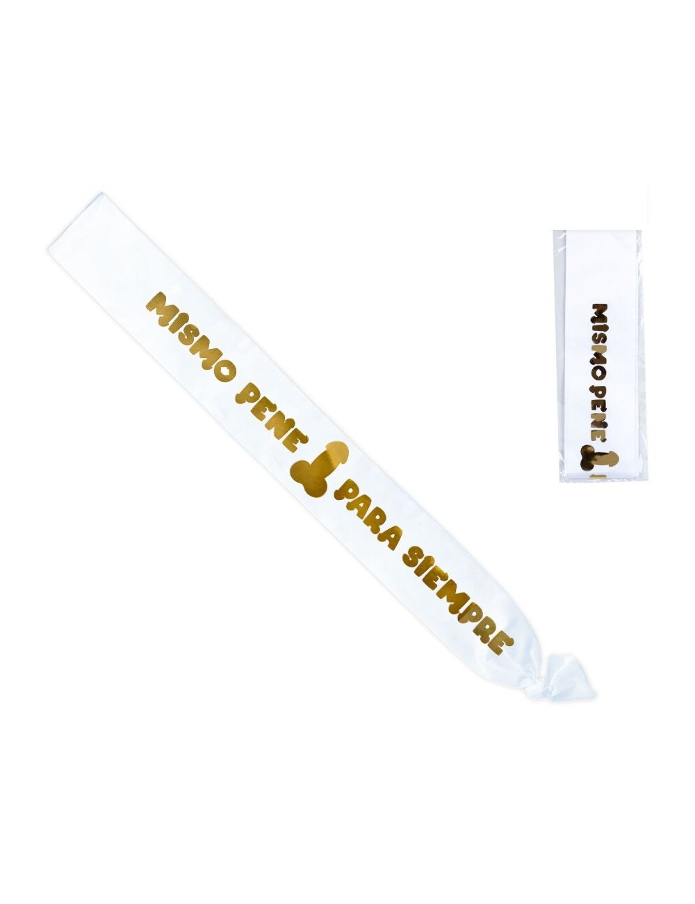 DIABLO PICANTE - METALLIC PENIS WHITE BAND