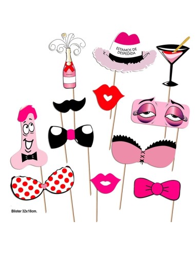 DIABLO PICANTE - PHOTOCALL PARTY SET MODELL 1 - 12 EINHEITEN