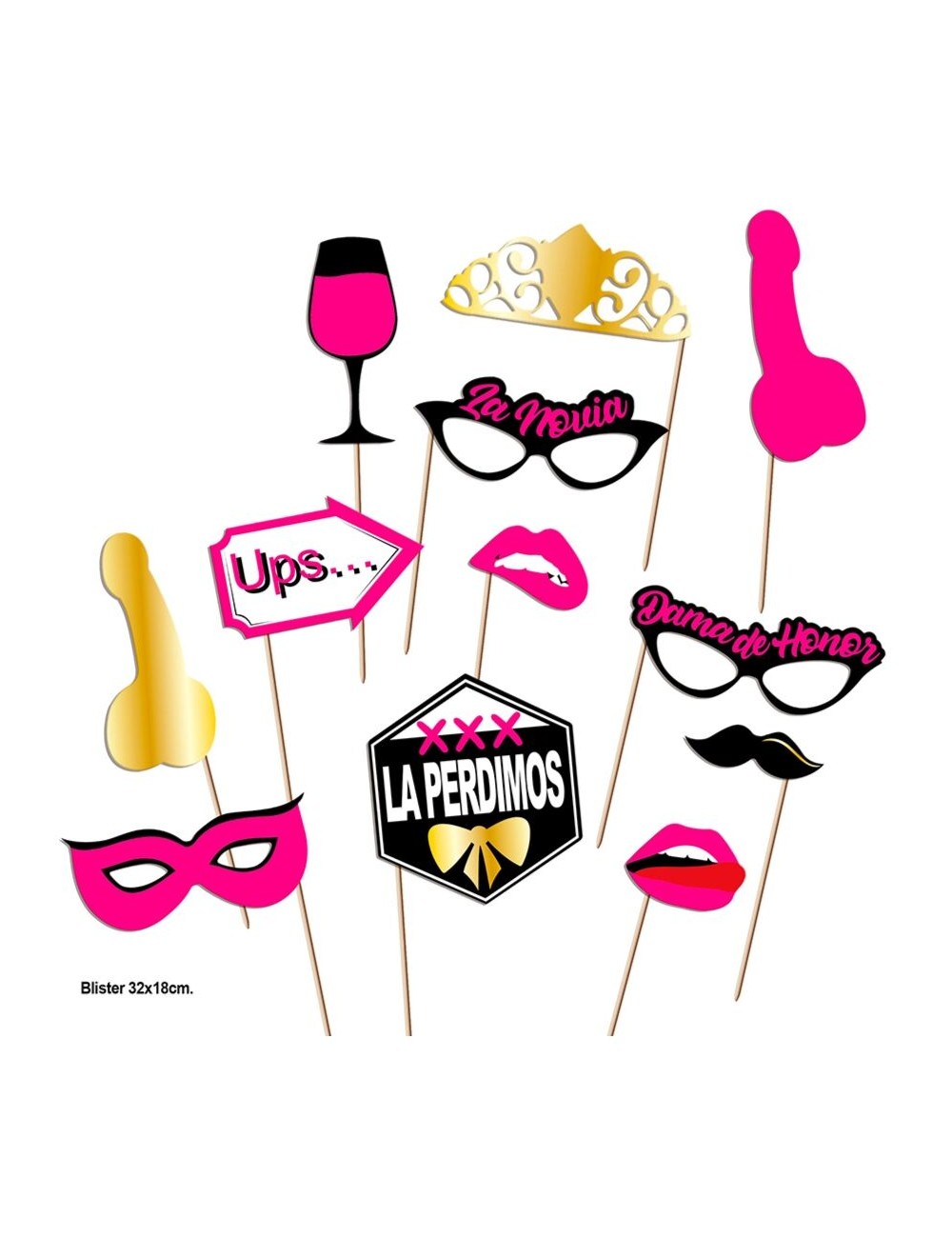 DIABLO PICANTE – PHOTOCALL PARTY SET MODELL 2 - 12 EINHEITEN