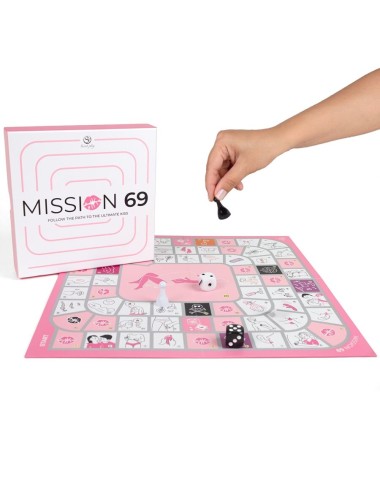 SECRET PLAY - BRETTSPIEL FÜR PAARE "MISSION 69"