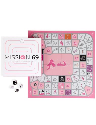 SECRET PLAY - BRETTSPIEL FÜR PAARE "MISSION 69"