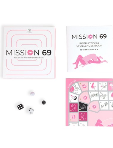 SECRET PLAY - BRETTSPIEL FÜR PAARE "MISSION 69"