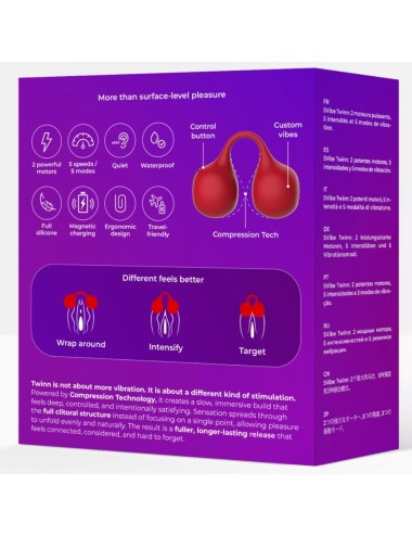 SNAIL VIBE - TWINN CHERRY FINGER VIBRATOR
