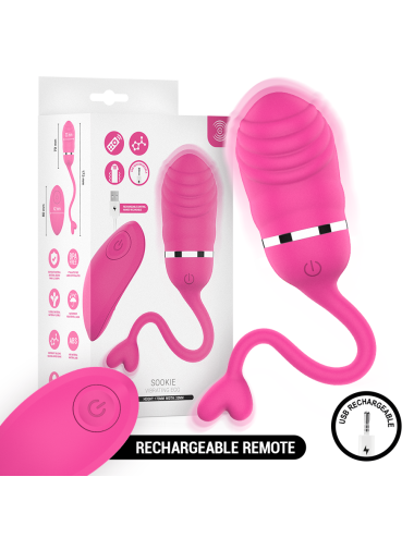 INTENSE - SOOKIE FERNBEDIENUNGS-VIBRATIONSEI ROSA