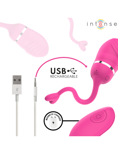 INTENSE - SOOKIE FERNBEDIENUNGS-VIBRATIONSEI ROSA