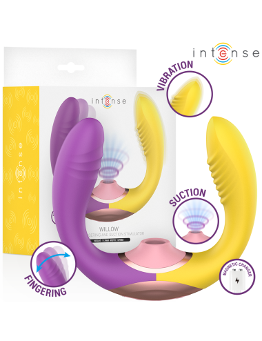 INTENSE - WILLOW 3-IN-1 SAUG- UND VIBRATIONSSTIMULATOR