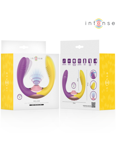 INTENSE - WILLOW 3-IN-1 SAUG- UND VIBRATIONSSTIMULATOR