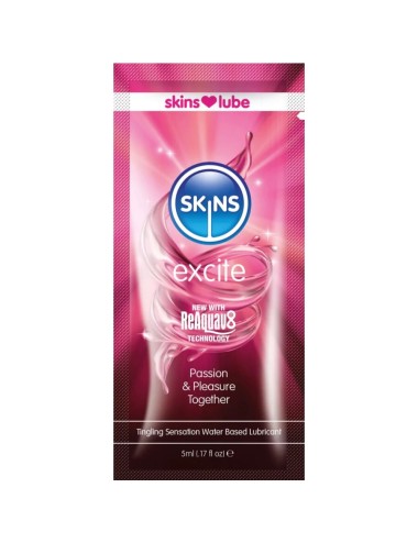 SKINS - EXCITE Gleitmittel auf Wasserbasis