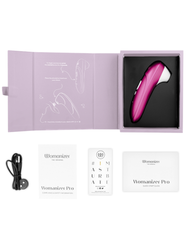 WOMANIZER - PRO VIBRANT KLITORALSTIMULATOR PINK