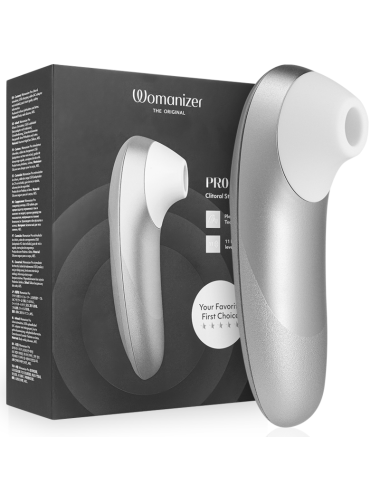 WOMANIZER - PRO VIBRANT KLITORALSTIMULATOR SILBERGRAU