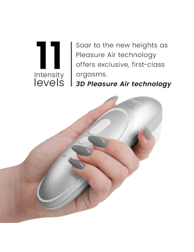 WOMANIZER - PRO VIBRANT KLITORALSTIMULATOR SILBERGRAU