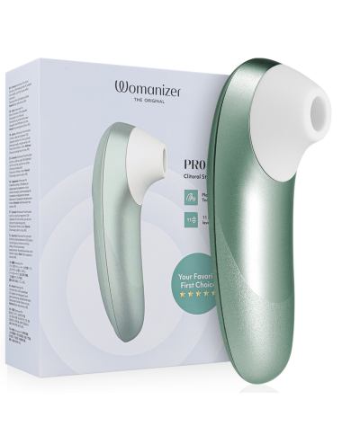WOMANIZER - PRO VIBRANT KLITORALSTIMULATOR SALBEIGRÜN