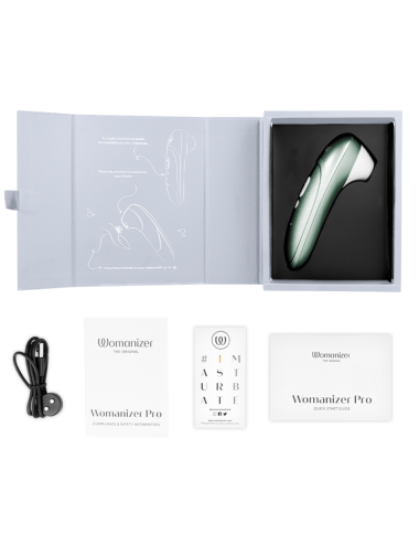WOMANIZER - PRO VIBRANT KLITORALSTIMULATOR SALBEIGRÜN