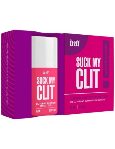 INTT - SUCK MY CLIT SAUGEFFEKT-GEL WILDE ERDBEERE 15 ML