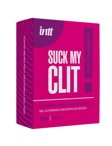 INTT - SUCK MY CLIT SAUGEFFEKT-GEL WILDE ERDBEERE 15 ML