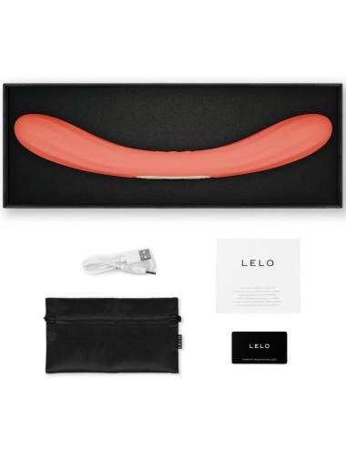 LELO - BOOMERANG DOPPELENDER VIBRATOR KORALLENROT