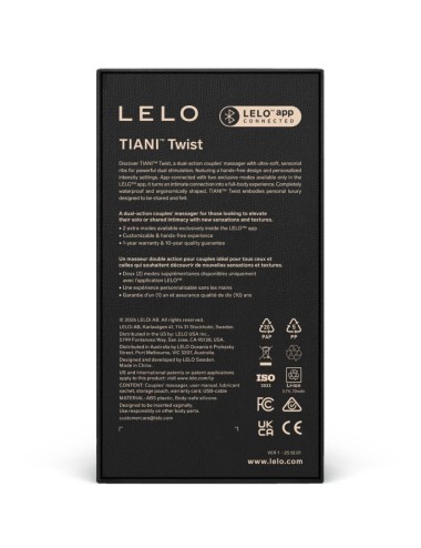 LELO - TIANI TWIST PAARVIBRATOR LAVENDEL
