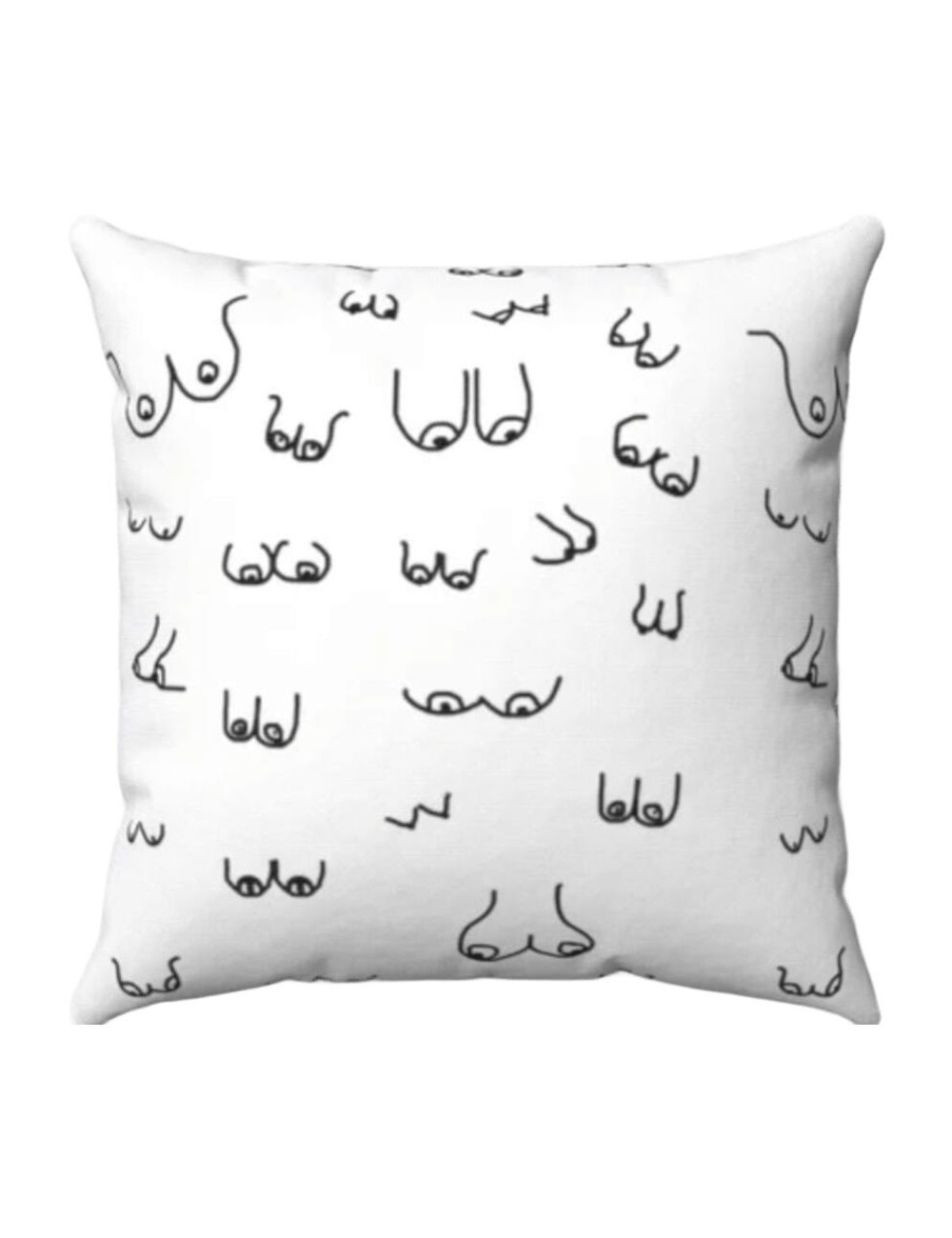 DIABLO PICANTE - 30 X 30 BRUSTKISSEN WEISS