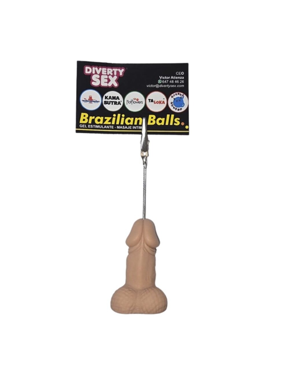 DIABLO PICANTE - PENIS NOTES CLIP HELLER TON