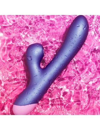 ROMP - PULSE RABBIT DUAL G-PUNKT VIBRATOR ELEKTRISCH BLAU