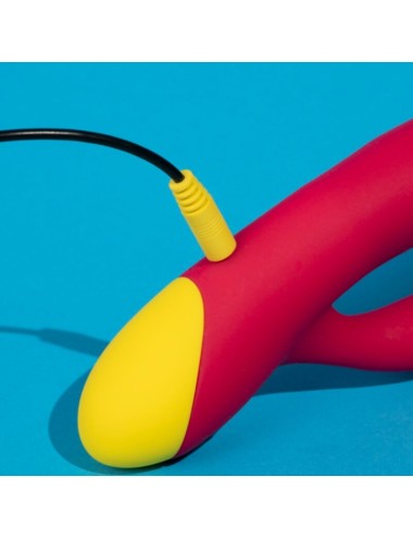 ROMP - JAZZ WIEDERAUFLADBARER HASENVIBRATOR ROT