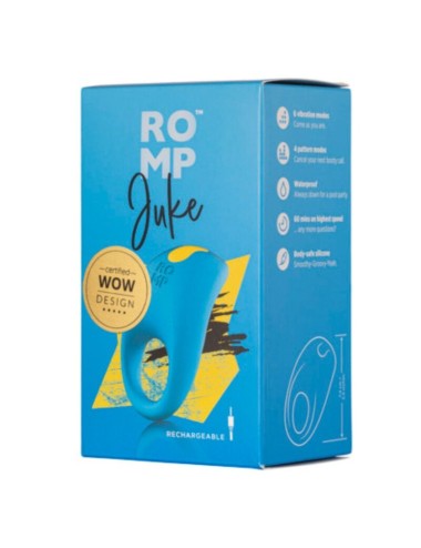 ROMP - JUKE SILIKON-PENISRING MIT KLITORISSTIMULATIONSVIBRATOR