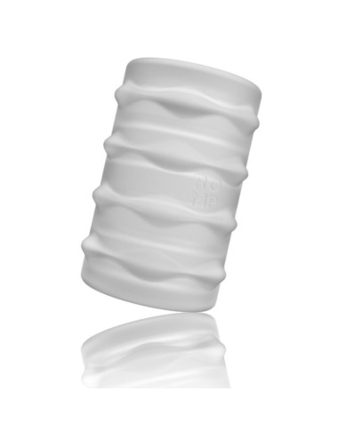 ROMP - MOSH TRANSPARENTER MÄNNERMASTURBATOR MIT 6 CM WENDBARER HÜLLE