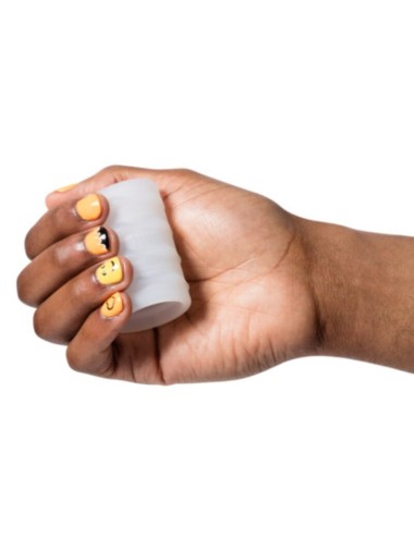 ROMP - MOSH TRANSPARENTER MÄNNERMASTURBATOR MIT 6 CM WENDBARER HÜLLE