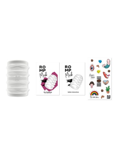 ROMP - MOSH TRANSPARENTER MÄNNERMASTURBATOR MIT 6 CM WENDBARER HÜLLE