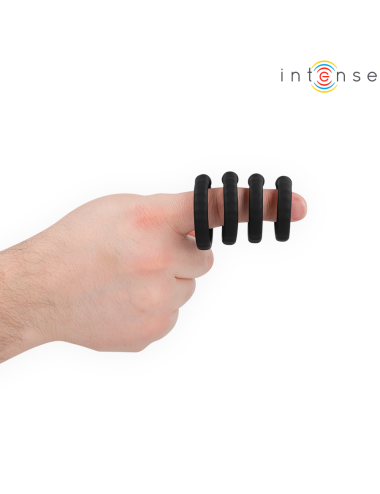 INTENSE - MICHIEL SET MIT 4 PENISRINGEN MODELL 10
