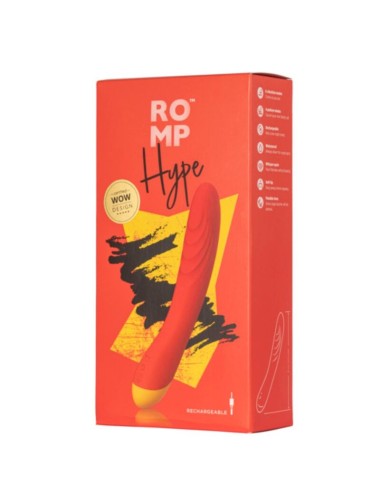 ROMP - HYPE Multifunktions-G-Punkt-Vibrator Rot