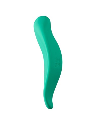 ROMP - WELLENVIBRATOR KLITORISSTIMULATOR, ERGONOMISCHE FORM, AQUAGRÜN