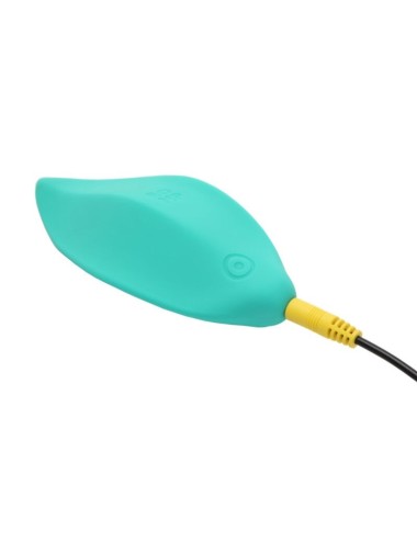 ROMP - WELLENVIBRATOR KLITORISSTIMULATOR, ERGONOMISCHE FORM, AQUAGRÜN