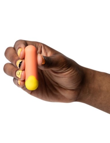ROMP - RIOT MULTIFUNKTIONS-VIBRATIONSKUGEL ORANGE + GELB