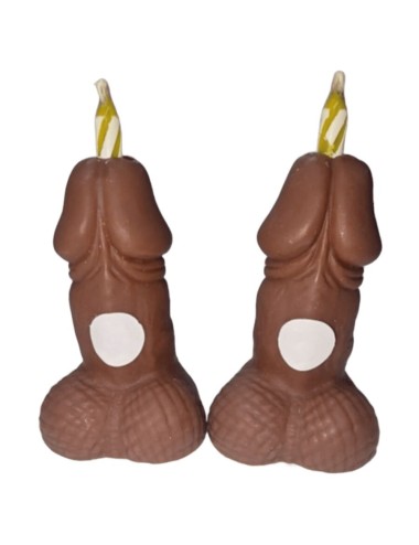 DIABLO PICANTE - PENIS-GEBURTSTAGSKERZEN MIT ZAHLEN