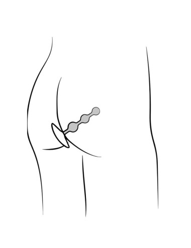 ROMP - AMP LILA FLEXIBLE SILIKON-ANALKAPSELN 12,5 CM LILA