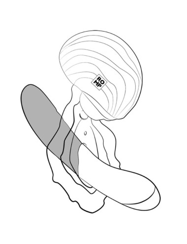 ROMP - SPIN CLITORAL SUCTION ANTITUDE WITH ROTATING OPING AND CLINGS